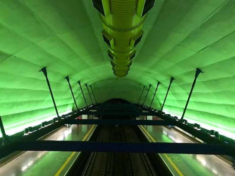 Visita ao metrô de Sao Paulo